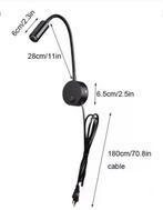 Plug-in LED Leeslamp 3W – Zwanenhals Wandverlichting, Verzenden, Nieuw