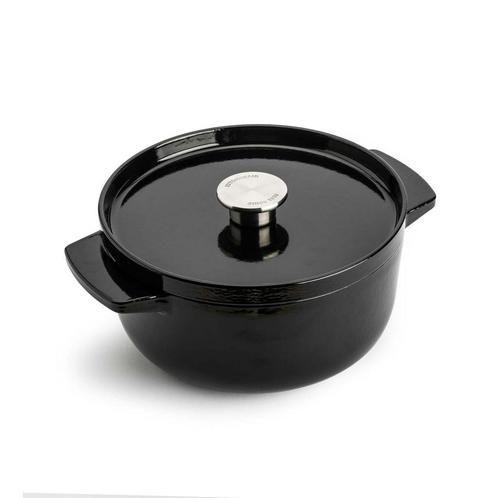 KitchenAid Gietijzeren Braadpan Onyx Zwart - 22 cm, Huis en Inrichting, Keuken | Potten en Pannen, Verzenden