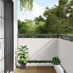 vidaXL Balkonscherm 500x120 cm PVC wit, Verzenden, Nieuw, Kunststof, Minder dan 1 meter