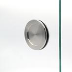 Schuifdeur komgreep zelfklevend (set van 2 stuks) - RVS, Ophalen of Verzenden, Nieuw