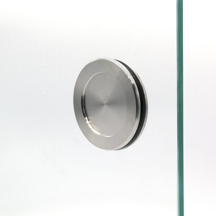 Schuifdeur komgreep zelfklevend (set van 2 stuks) - RVS, Tuin en Terras, Overkappingen, Nieuw, Ophalen of Verzenden