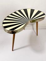 Bijzettafel - laminaat, Hout, Messing - Er is geen tekst, Antiek en Kunst