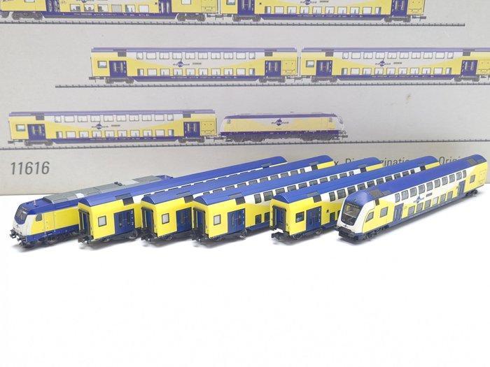 Minitrix N - 11616 - Treinset (1) - Metronom 6-delige, Hobby en Vrije tijd, Modeltreinen | N-Spoor