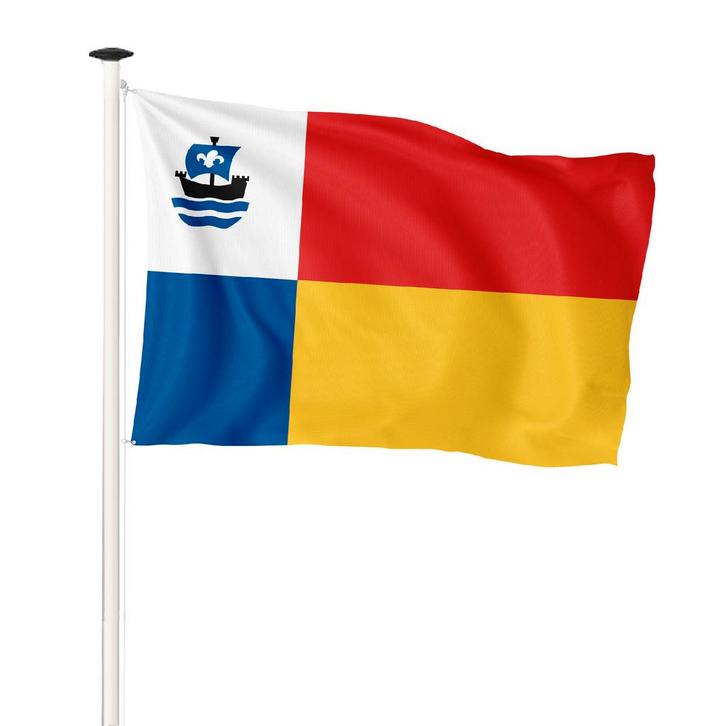 Vlag Almere 200x300cm (voor masten 7 en 8 meter), Diversen, Vlaggen en Wimpels, Nieuw