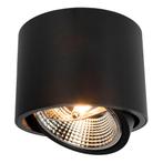 Opbouw spot armatuur | Zwart | AR111 | kantelbaar | Rond, Huis en Inrichting, Lampen | Spots, Nieuw, Ophalen of Verzenden, Industrieel