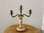 Kaarsenhouder - Brons, Messing, Onyx - Antieke bronzen, Antiek en Kunst, Curiosa en Brocante