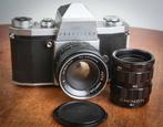 Praktica IV + Mamiya Sekor 2/50 mm + 3 bagues allonge Chinon, Nieuw
