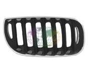 BMW X3, E83, 2004-2006 - GRILLE, in motorkap, zwart, chro..., Auto-onderdelen, Overige Auto-onderdelen, Nieuw, BMW, Verzenden