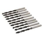 Silverline Precisie houtboren - Ø 5 mm - 10 stuks - carbo.., Doe-het-zelf en Verbouw, Gereedschap | Boormachines, Ophalen of Verzenden