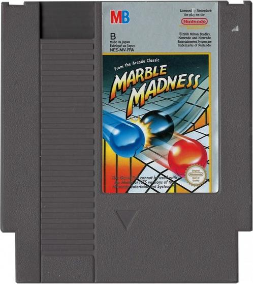 Marble Madness (losse cassette) (Nintendo (NES)), Spelcomputers en Games, Games | Nintendo NES, Gebruikt, Verzenden