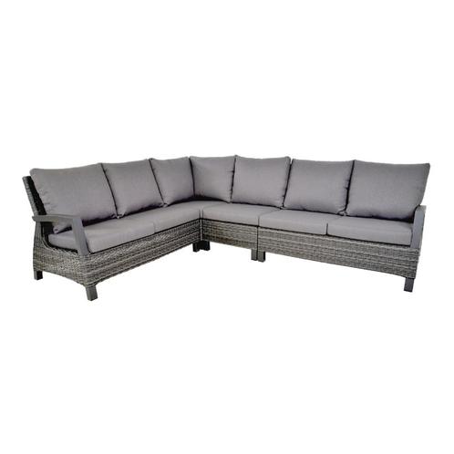 Lounge hoekset Prato Forte - antraciet, Huis en Inrichting, Stoelen, Nieuw, Ophalen of Verzenden