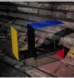 Decoratief ornament - Acrylvaso Mondriaan