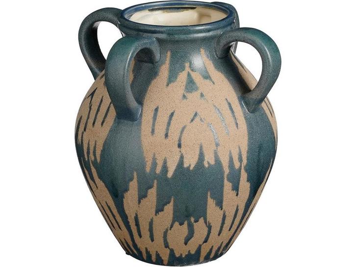 Mica Decorations Caldo Vaas - Keramiek - L25 x B24 x H30 cm, Huis en Inrichting, Woonaccessoires | Overige, Nieuw, Verzenden