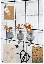 Gekleurd Glazen Flesje Clipper Grijs Set 3 stuks met Clip, Hobby en Vrije tijd, Ophalen of Verzenden, Nieuw