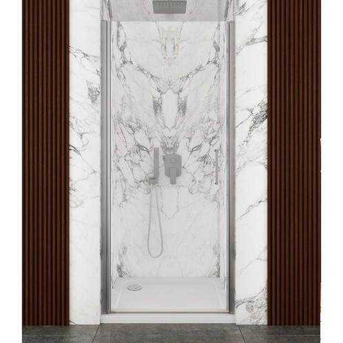 Nisdeur Lacus Giglio Evo 1 Klapdeur Helder Glas Chroom (Alle, Doe-het-zelf en Verbouw, Sanitair, Douche, Nieuw, Chroom, Ophalen of Verzenden