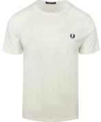 Fred Perry T-Shirt Wit 129 maat M Heren, Wit, Nieuw, Fred Perry, Verzenden