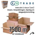 Veel dozen op voorraad - Gebruikte en Nieuwe dozen/bakken, Ophalen of Verzenden