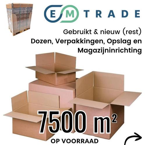 Veel dozen op voorraad - Gebruikte en Nieuwe dozen/bakken, Zakelijke goederen, Partijgoederen en Retail | Verpakking en Verzending