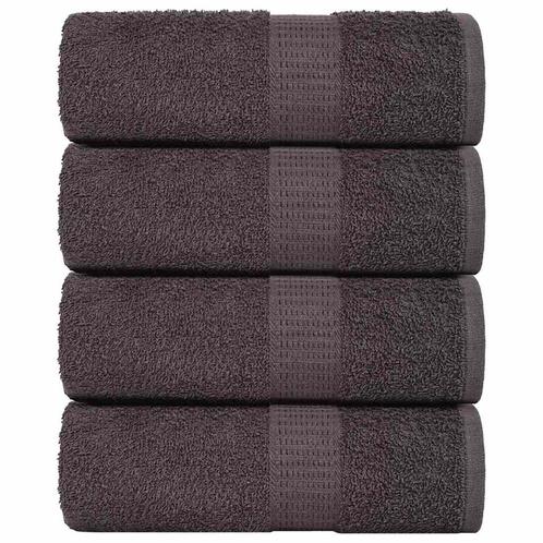 vidaXL Gastendoekjes 4 st 30x50cm 360g/m² 100% katoen, Huis en Inrichting, Badkamer | Badtextiel en Accessoires, Nieuw, Verzenden