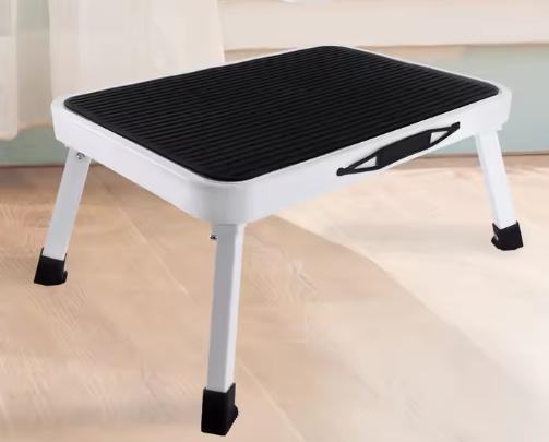 Opvouwbare Opstapkruk met Leuning – 2, 3 of 4 Treden, Huis en Inrichting, Keuken | Keukenelementen, Nieuw, Verzenden