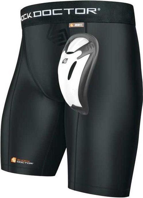 Core Compression Short With BioFlex Cup Boy L Cup size Small, Sport en Fitness, Hockey, Verzenden