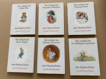 6 X Pickwick Editie Mini-boekjes - Beatrix Potter - NIEUW beschikbaar voor biedingen