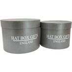 Actie bloemendoos set van 2 bloemendozen rond  hat box gift, Huis en Inrichting, Ophalen of Verzenden, Nieuw