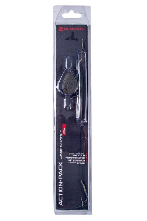 Ultimate Action-Pack Combi-Rig Safety Kit 4 (85g) (25lb), Watersport en Boten, Hengelsport | Algemeen, Vislijn, Nieuw, Verzenden
