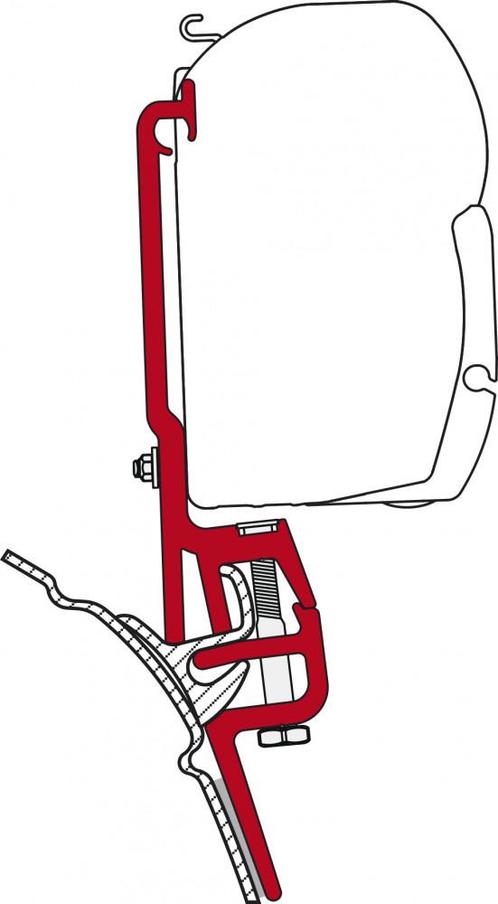 Fiamma VW T4 Brandrup Kit H1-L1/L2 1990-2003 F35/F45, Caravans en Kamperen, Tenten, Nieuw