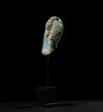 Oud-Egypte Gans faience amulet - 2 cm