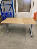 Gebruikt bureau Huislijn Basic alu hoogte verstelbaar, Verzenden, Nieuw in verpakking, Bureau