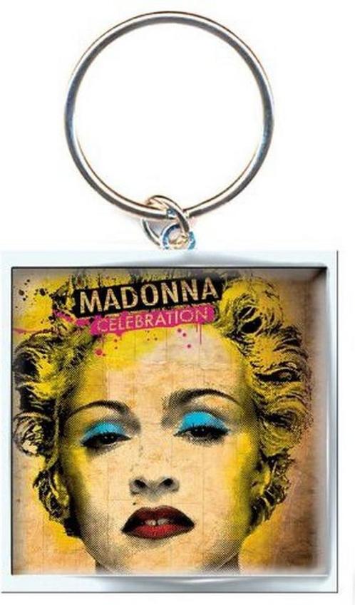 Madonna - Celebration - Sleutelhanger officiële merchandise, Verzamelen, Muziek, Artiesten en Beroemdheden, Gebruiksvoorwerp, Nieuw