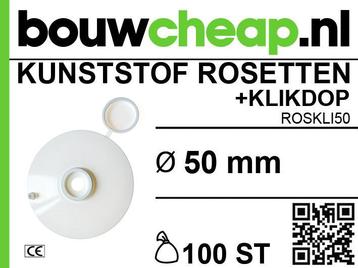 50mm rosetten met klikdop beschikbaar voor biedingen