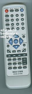 Afstandsbediening Red Star dvd-510s, Audio, Tv en Foto, Afstandsbedieningen, Origineel, Nieuw, Ophalen of Verzenden
