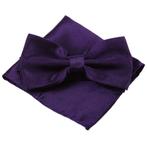 Fako Fashion® - Vlinderstrik Met Pochette - Vlinderdas -, Kleding | Heren, Verzenden, Nieuw