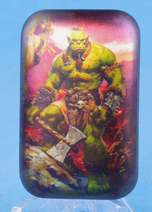 Wereld. Silver bar ND Fantasy World - Ork , 2 Oz (.999), Postzegels en Munten, Munten | Europa | Niet-Euromunten