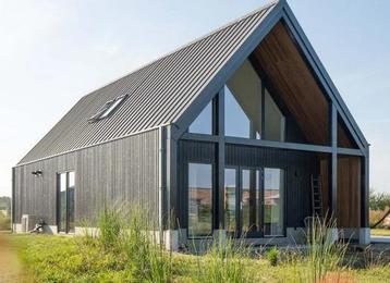 houtskeletbouw huizen conform bouwbesluit, evt kasco beschikbaar voor biedingen