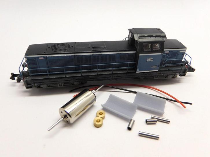 micromotor NP005F ombouwset voor Piko SNCF BB 66000, SNCF, Hobby en Vrije tijd, Modeltreinen | N-Spoor, Gelijkstroom, Overige typen