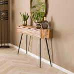 LifestyleFurn Sidetable Aurelien Teakhout, 120cm, Huis en Inrichting, Tafels | Sidetables, Nieuw, Verzenden