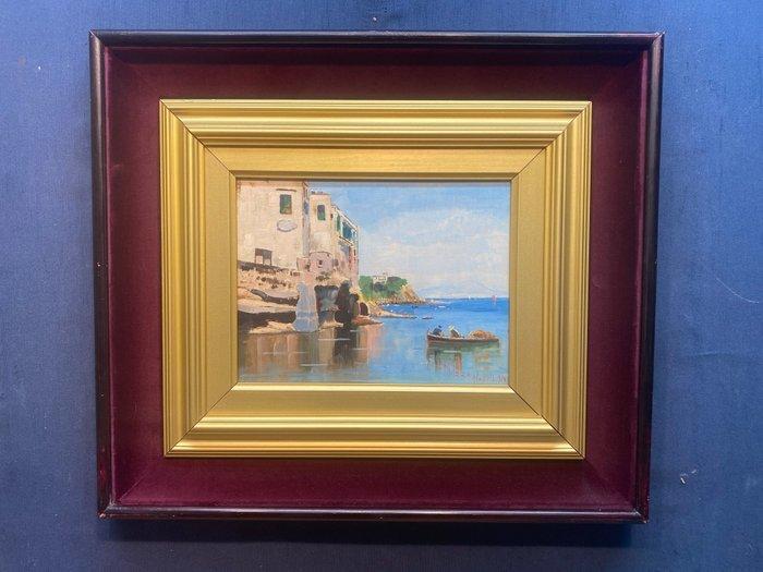 Maria Izzo (1921-2002) - Napoli - Marechiaro, Antiek en Kunst, Kunst | Schilderijen | Klassiek