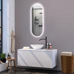 Ovale badkamerspiegel Matteo zonder lijst met verwarming,, Verzenden, Nieuw