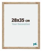 Fotolijst 28x35 cm - Goud - MDF - Catania, Huis en Inrichting, Woonaccessoires | Lijsten, Verzenden, Nieuw
