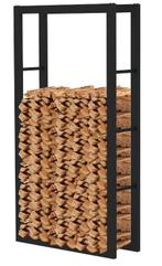 Haardhoutopslag - Design Houtrek - 150x80x25cm., Huis en Inrichting, Ophalen of Verzenden, Nieuw, Hout, Vrijstaand