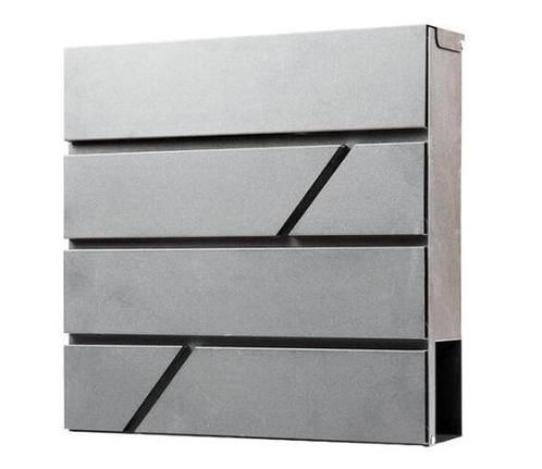 BRASQ Brievenbus Deluxe RVS PB200, Tuin en Terras, Brievenbussen, Nieuw