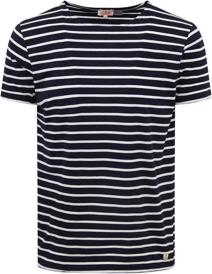 Armor-Lux Hoëdic T-Shirt Strepen Navy maat XXL Heren, Kleding | Heren, T-shirts, Blauw, Nieuw, Overige maten, Verzenden
