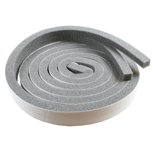 Benson Tochtstrip - 6.5 meter - 17 mm x 17 mm - Grijs - S..., Doe-het-zelf en Verbouw, Isolatie en Afdichting, Nieuw, Ophalen of Verzenden
