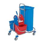 Schoonmaaktrolley SER-0004, Huis en Inrichting, Ophalen of Verzenden, Dweilemmer, -bak, of -wagen