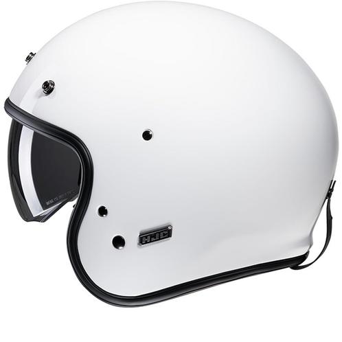 Hjc V31 wit Jethelm, Motoren, Kleding | Motorhelmen, Jethelm, Heren, XL, Nieuw met kaartje, HJC, Verzenden