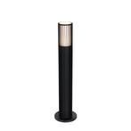 Design buiten paaltje zwart 50 cm IP44 - Boris, Nieuw, Minder dan 50 watt