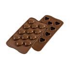 Silikomart Siliconen Bonbonvorm Hart (12x) 3,1x3x1,5cm, Verzenden, Nieuw